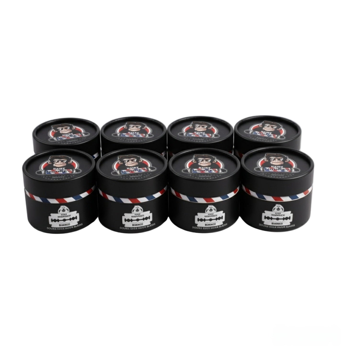 Hairy Monkey Diamond Razor Blades - 100 Premium Double Edge Stainless Steel Blades (Free Shipping)
