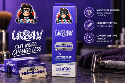 Double Edge Razor Blades (100 Pack) - Hairy Monkey Urban