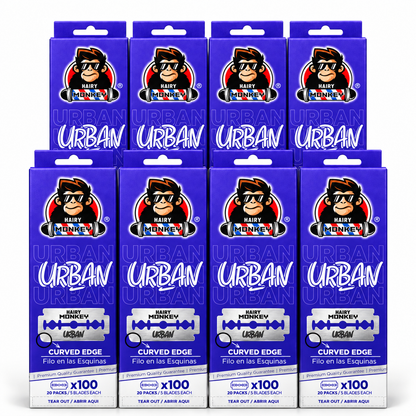 Double Edge Razor Blades (100 Pack) - Hairy Monkey Urban