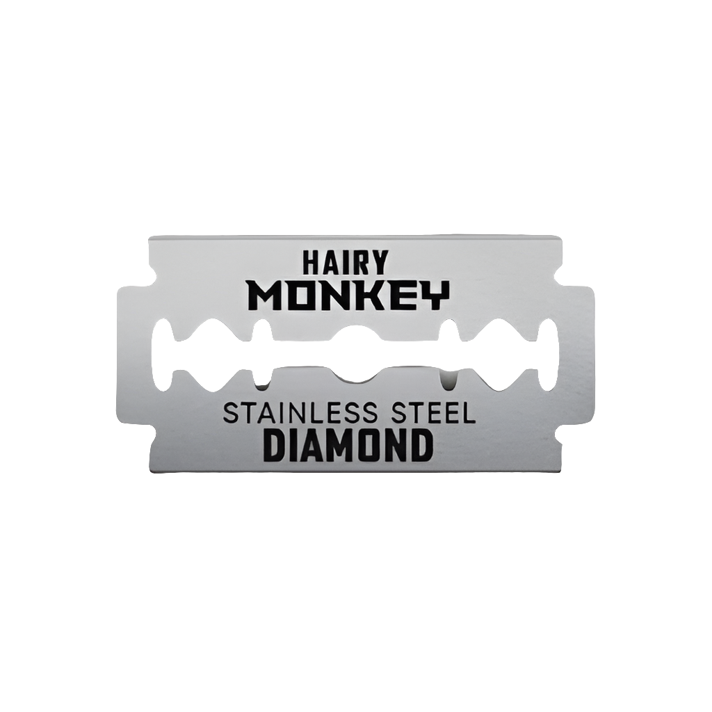 Hairy Monkey Diamond - Stainless Steel Blades (100 Blades) - FREE SHIPPING